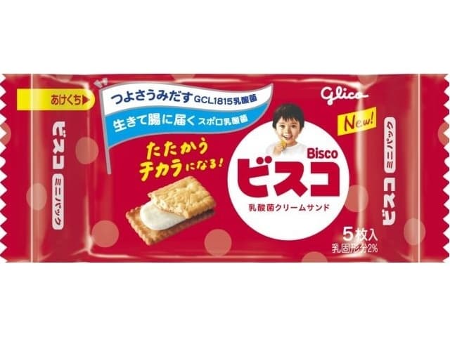 Glico グリコ ビスコミニパック 5枚