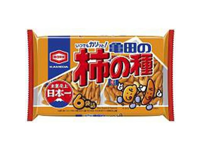 Kameda Seika 亀田 柿の種 6袋詰 180g